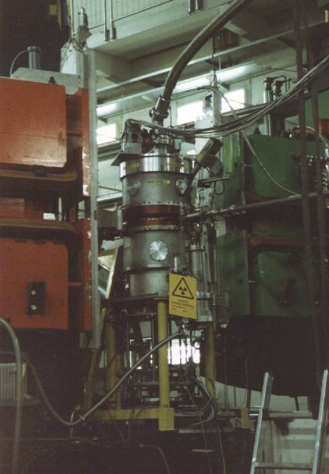 View of the scattering chamber