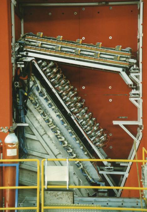 View of the detector systems of SpecA with FPP