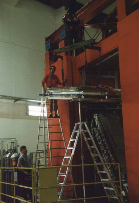 View of mounting the HDC in SpecA